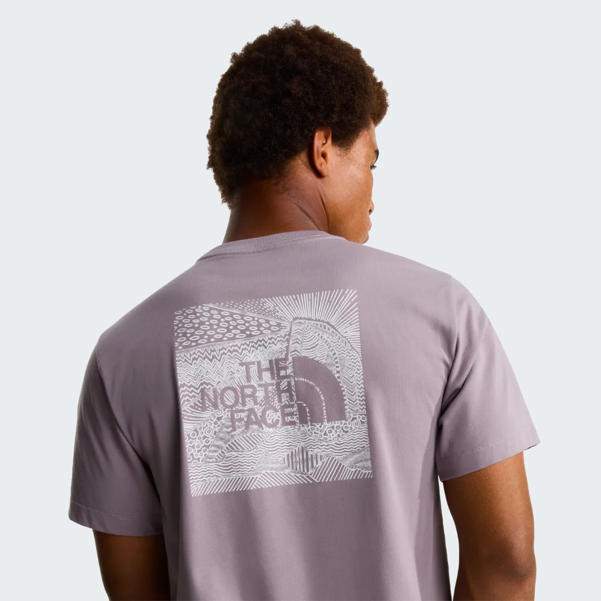 THE NORTH FACE - חולצת טי קצרה גברים NSE BOX – TA8GV2G7O – transcendent-grey – 4