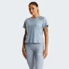 THE NORTH FACE - חולצת כושר נשים JAIDA – TA8GXWLH1 – frost-grey-light-heather – 1