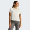 THE NORTH FACE - חולצת כושר נשים JAIDA – TA8GXWQNI – white-dune-light-heather – 1