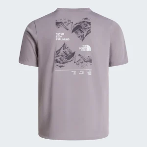 חולצת טי קצרה גברים FOUNDATION MOUNTAIN