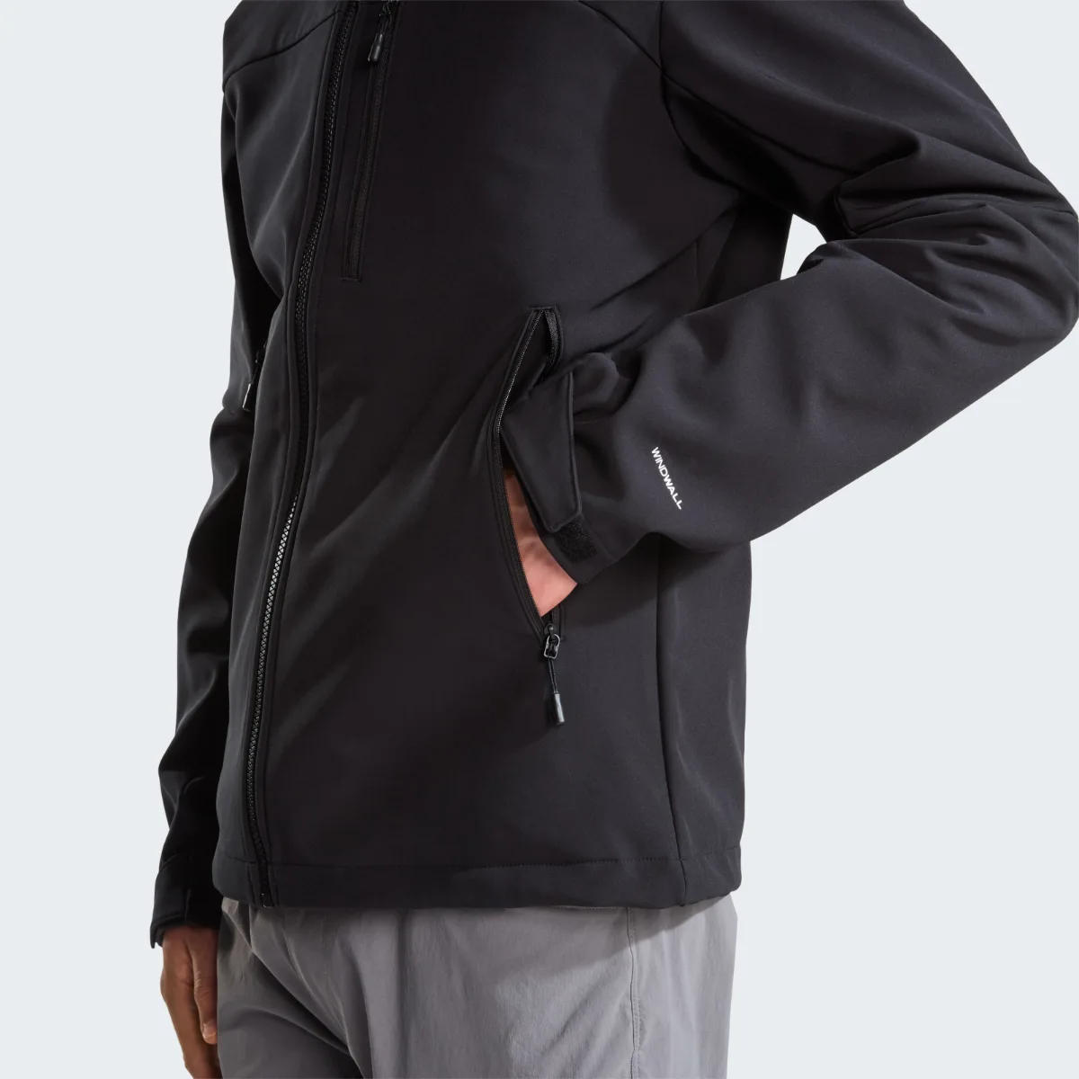 ג'קט סופטשל גברים DIABLO DETACHABLE HOOD