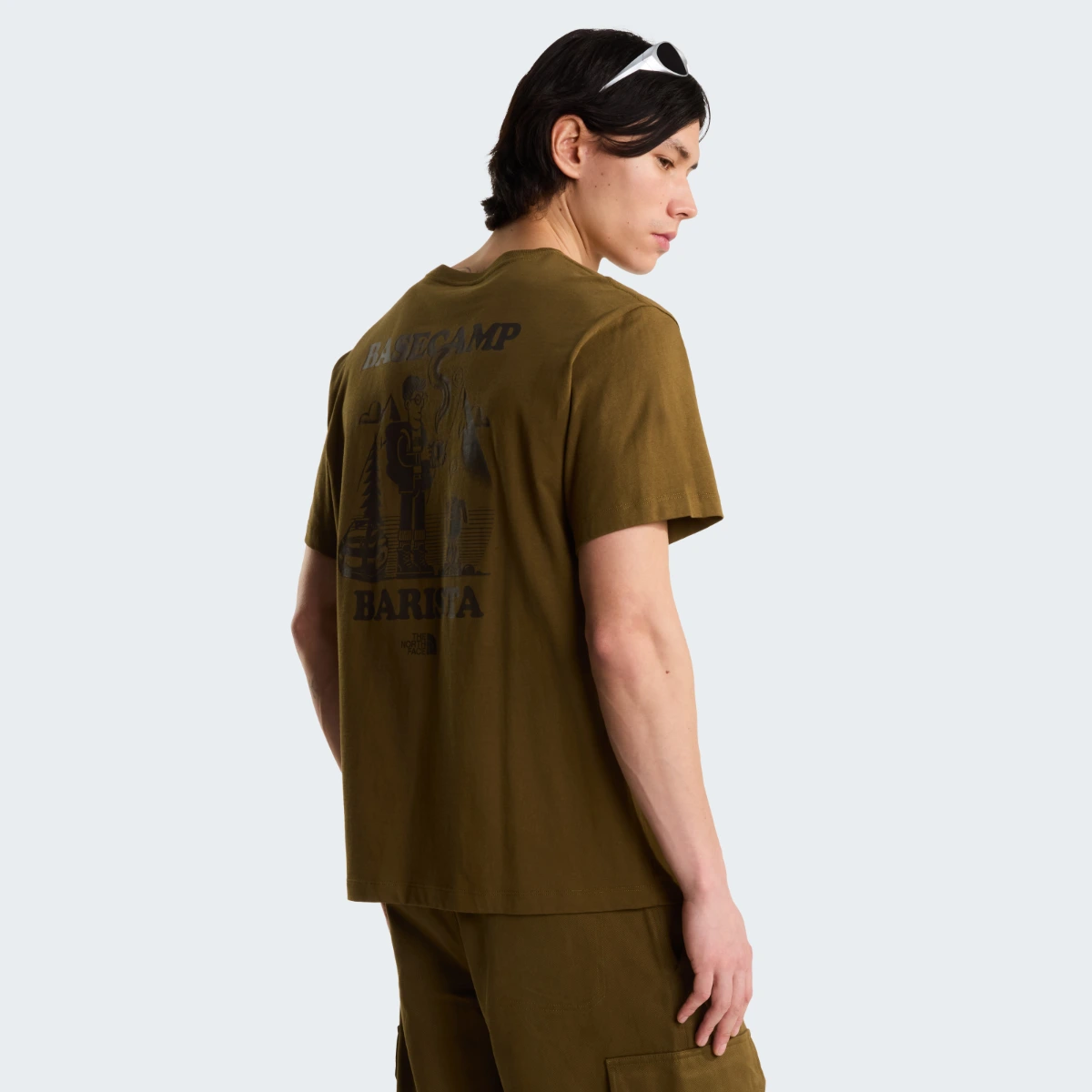 חולצת טי קצרה יוניסקס BASECAMP BARISTA