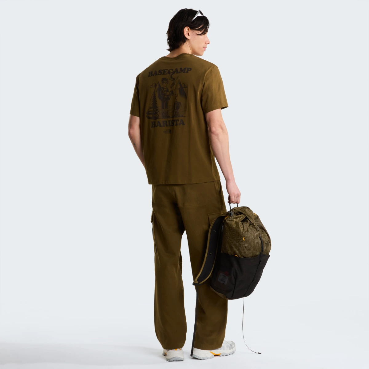 חולצת טי קצרה יוניסקס BASECAMP BARISTA