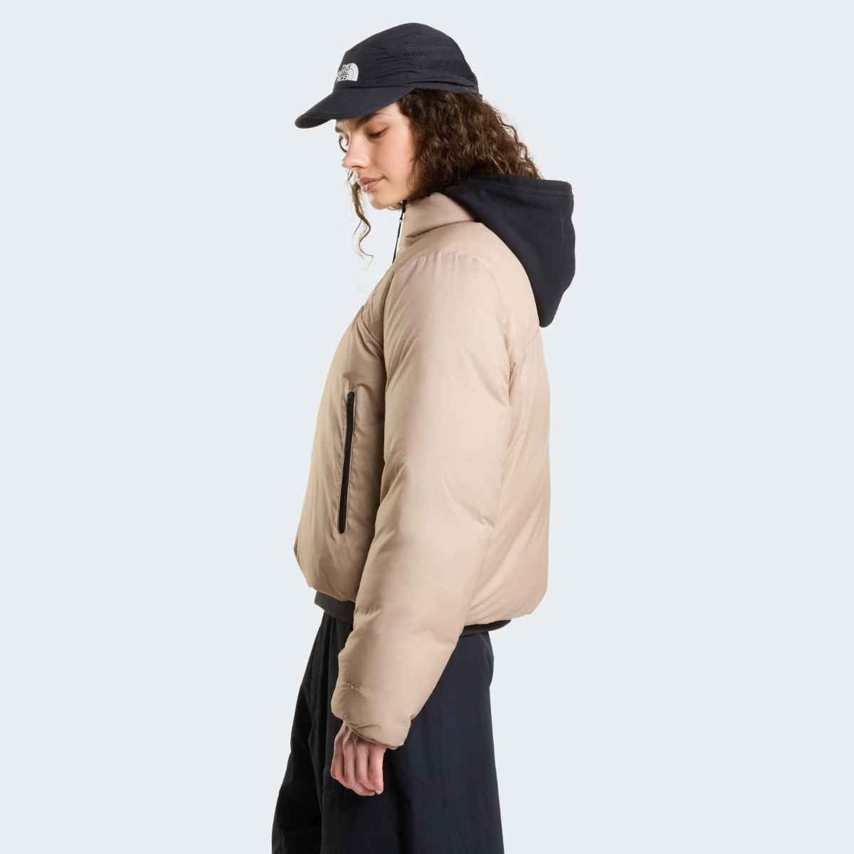 מעיל פוך דו צדדי נשים PERTEX® NUPTSE