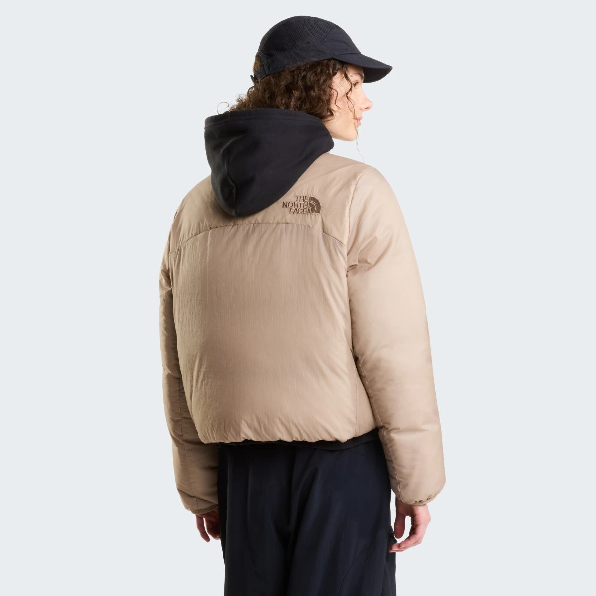 מעיל פוך דו צדדי נשים PERTEX® NUPTSE