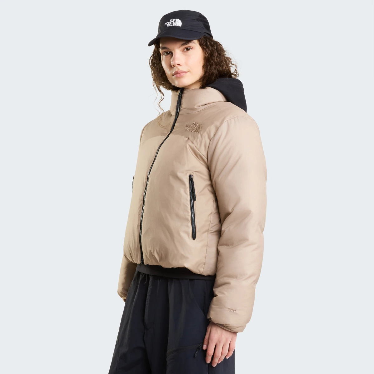 מעיל פוך דו צדדי נשים PERTEX® NUPTSE
