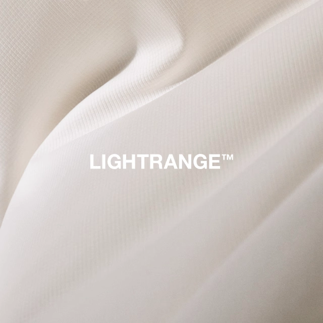 How to layer LIGHTRANGE™ products are worn next-to-skin for optimal sweat wicking, temperature regulation and sun protection on blazing hot days on the trail.