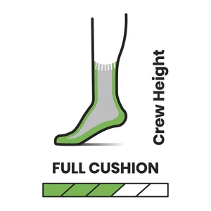 SMARTWOOL FULL CUSHION CREW גרביים לטיולים נשים