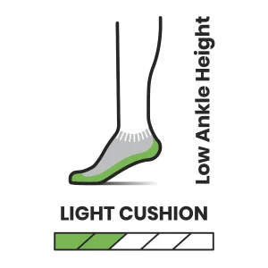 גרבי טיולים Hike Light Cushion Low Ankle